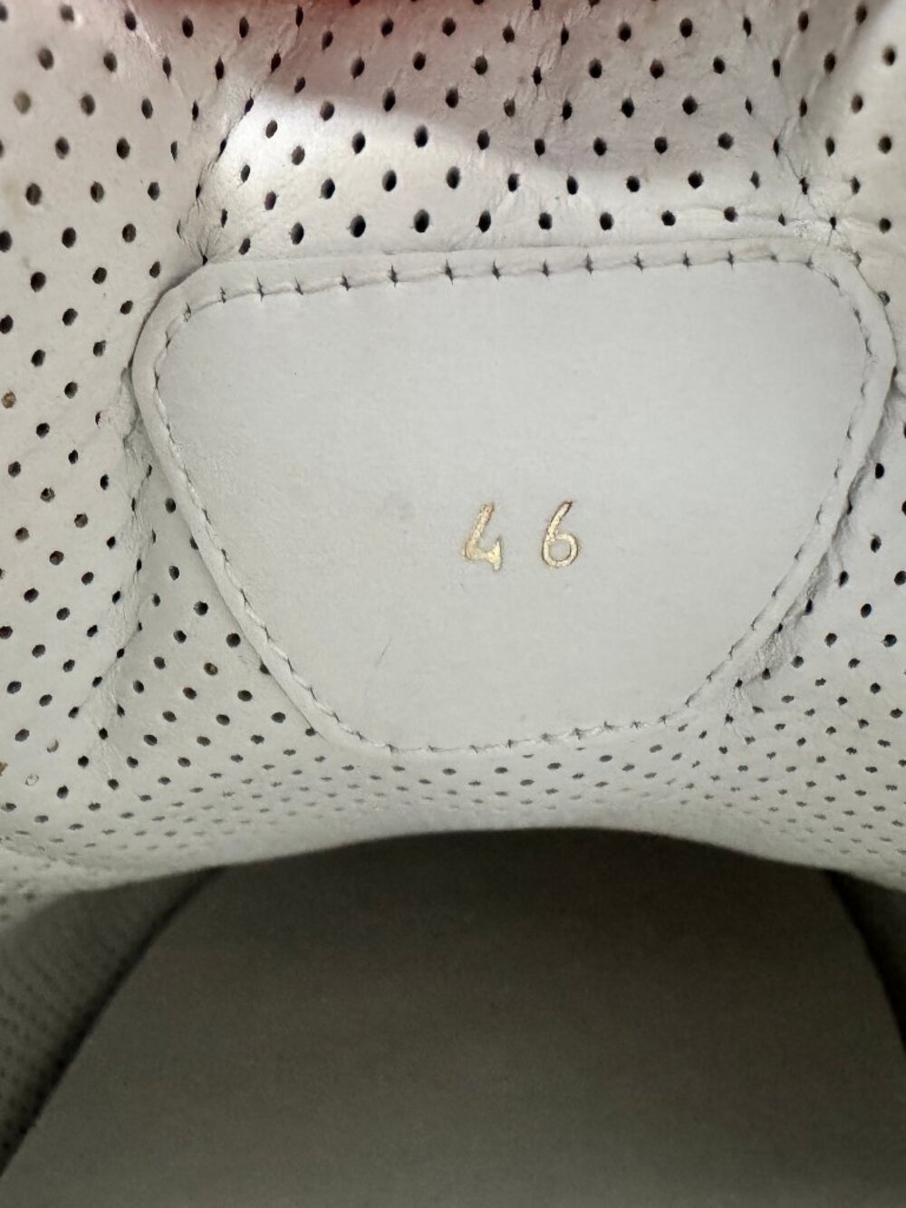 Christian Louboutin My K Low Sneakers - EU46/US13 - White/Red/Gray - Picture 7 of 9